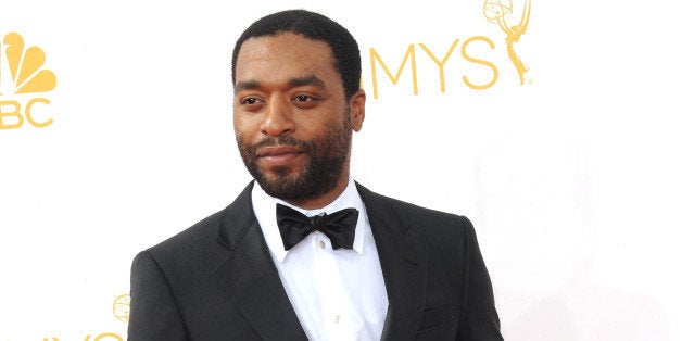 LOS ANGELES, CA - AUGUST 25: Actor Chiwetel Ejiofor arrives for the 66th Annual Primetime Emmy Awards held at Nokia Theatre