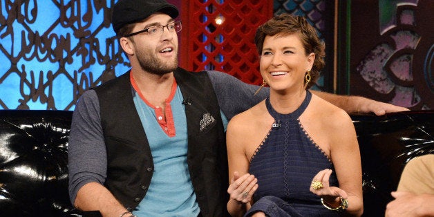 NEW YORK, NY - SEPTEMBER 25: (EXCLUSIVE COVERAGE) TV personalities Chris 'CT' Tamburello and Diem Brown appear on MTV's 'The