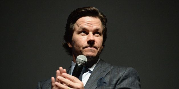 LOS ANGELES, CA - NOVEMBER 10: Actor Mark Wahlberg speaks onstage at the screening of 'The Gambler' during the AFI FEST 2014 presented by Audi at Dolby Theatre on November 10, 2014 in Hollywood, California. (Photo by Michael Kovac/Getty Images for AFI)