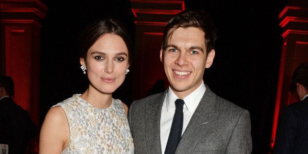LONDON, ENGLAND - DECEMBER 07: Keira Knightley (L) and James Righton attend an after party celebrating The Moet British Independent Film Awards 2014 at Old Billingsgate Market on December 7, 2014 in London, England. (Photo by David M. Benett/Getty Images for The Moet British Independent Film Awards)