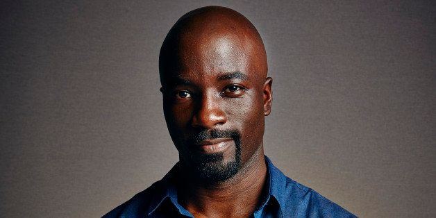 SAN DIEGO, CA - JULY 24: Actor Mike Colter poses for a portrait at Getty Images Portrait Studio powered by Samsung Galaxy at Comic-Con International 2014 at Hard Rock Hotel San Diego on July 24, 2014 in San Diego, California. (Photo by MJ Kim/Getty Images for Samsung)