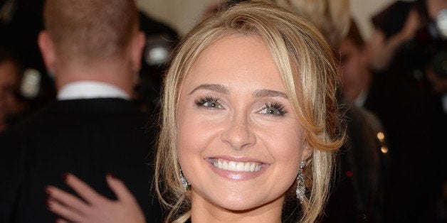 Hayden Panettiere attends The Metropolitan Museum of Art's Costume Institute benefit gala celebrating "Charles James: Beyond Fashion" on Monday, May 5, 2014, in New York. (Photo by Evan Agostini/Invision/AP)