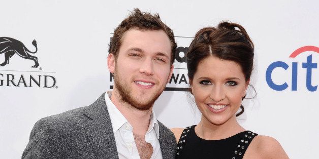 LAS VEGAS, NV - MAY 18: Singer Phillip Phillips (L) and Hannah Blackwell arrive at the 2014 Billboard Music Awards at the MGM Grand Garden Arena on May 18, 2014 in Las Vegas, Nevada. (Photo by Axelle/Bauer-Griffin/FilmMagic)