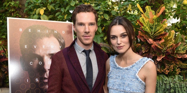 EXCLUSIVE - Benedict Cumberbatch and Keira Knightley attend The Weinstein Company "The Imitation Game" brunch on Sunday, Nov. 9, 2014, in Los Angeles. (Photo by John Shearer/Invision for The Weinstein Company/AP Images)