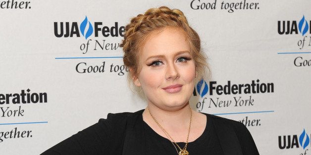 NEW YORK, NY - JUNE 21: Singer Adele attends the UJA-Federation Of New York Music Visionary Of The Year Award Luncheon at The Pierre Hotel on June 21, 2013 in New York City. (Photo by Rommel Demano/FilmMagic)