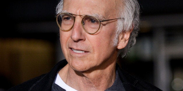 Larry David arrives at the LA Premiere Of "Dumb And Dumber To" on Monday, Nov 03, 2014, in Los Angeles. (Photo by Richard Shotwell/Invision/AP)