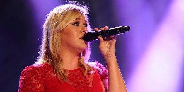 Kelly Clarkson performs at LP Field on Saturday June 8, 2013 in Nashville Tennessee.(Photo by John Davisson/Invision/AP)