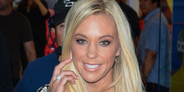 NEW YORK, NY - JUNE 19: Television personality Kate Gosselin enters the 'Good Morning America' taping at the ABC Times Square Studios on June 19, 2014 in New York City. (Photo by Ray Tamarra/GC Images)