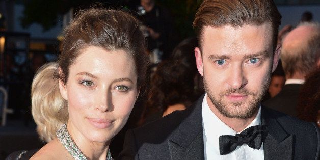 CANNES, FRANCE - MAY 19: Jessica Biel and Justin Timberlake attend the Premiere of 'Inside Llewyn Davis' at The 66th Annual Cannes Film Festival on May 19, 2013 in Cannes, France. (Photo by George Pimentel/WireImage)