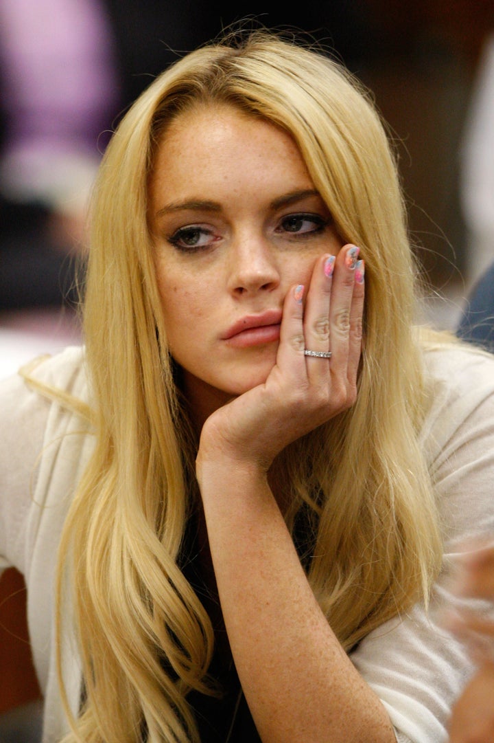 lindsay lohan after rehab 2022