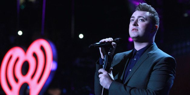 NEW YORK, NY - DECEMBER 12: Sam Smith performs onstage during iHeartRadio Jingle Ball 2014, hosted by Z100 New York and presented by Goldfish Puffs at Madison Square Garden on December 12, 2014 in New York City. (Photo by Kevin Kane/Getty Images for iHeartMedia)