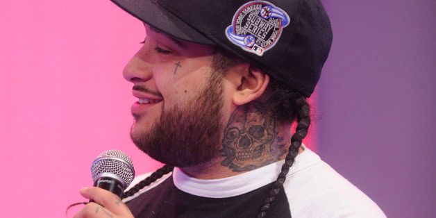 NEW YORK, NY - JULY 15: A$AP Yams visits BET's 106 & Park at BET Studios on July 15, 2013 in New York City. (Photo by John Ricard/BET/Getty Images for BET)