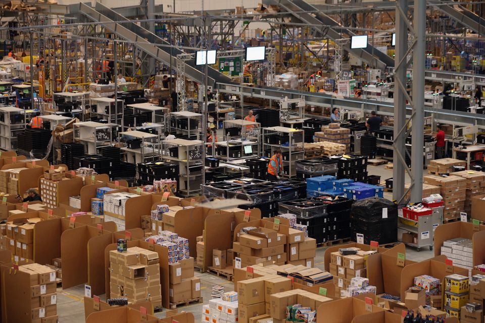 Online Retailers Amazon Prepare For Cyber Monday