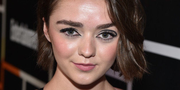 Maisie Williams arrives at Entertainment Weekly's Annual Comic-Con Closing Night Celebration at the Hard Rock Hotel on Saturd