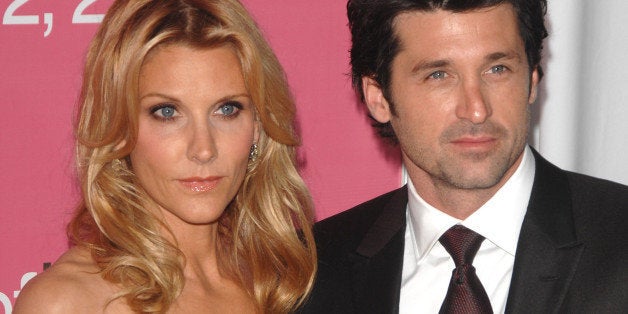 Actor Patrick Dempsey and wife Jillian Dempsey arrive at the premiere of "Made of Honor" at the Ziegfeld Theater on Monday, April 28, 2008, in New York. (AP Photo/Peter Kramer)