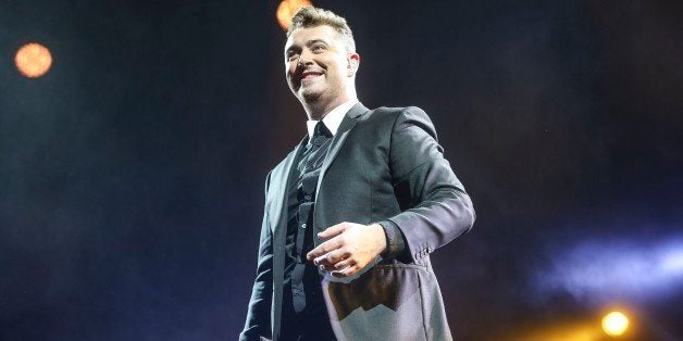 TORONTO, ON - JANUARY 20: Singer Sam Smith performing live at the Air Canada Centre. (David Cooper/Toronto Star via Getty Images)