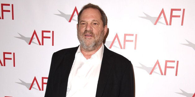BEVERLY HILLS, CA - JANUARY 09: Harvey Weinstein arrives at the 15th Annual AFI Awards at Four Seasons Hotel Los Angeles at