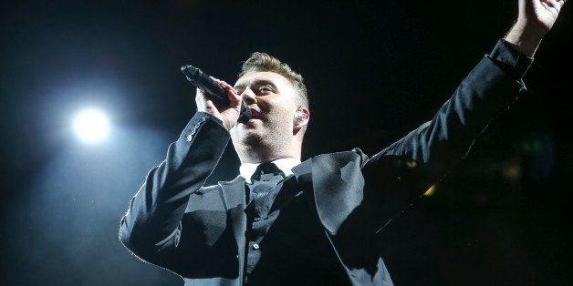 TORONTO, ON - JANUARY 20: Singer Sam Smith performing live at the Air Canada Centre. (David Cooper/Toronto Star via Getty Images)
