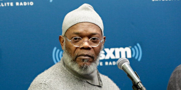 NEW YORK, NY - FEBRUARY 09: (EXCLUSIVE COVERAGE) Actor Samuel L. Jackson takes part in SiriusXM's Entertainment Weekly Radi