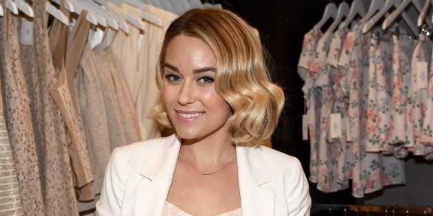 LOS ANGELES, CA - FEBRUARY 12: Designer Lauren Conrad attends the Paper Crown + Rifle Paper Co. Pop-Up Shop With Lauren Conrad and Anna Bond At The Grove at The Grove on February 12, 2015 in Los Angeles, California. (Photo by Michael Buckner/Getty Images for Paper Crown + Rifle Paper Co.)
