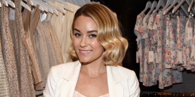 LOS ANGELES, CA - FEBRUARY 12: Designer Lauren Conrad attends the Paper Crown + Rifle Paper Co. Pop-Up Shop With Lauren Conr