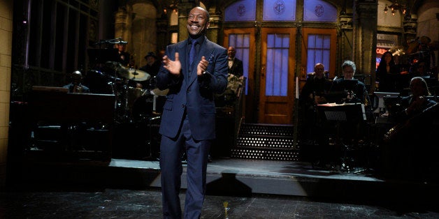 SATURDAY NIGHT LIVE 40TH ANNIVERSARY SPECIAL -- Pictured: Eddie Murphy on February 15, 2015 -- (Photo by: Dana Edelson/NBC/NB