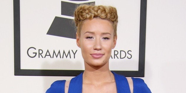 LOS ANGELES, CA - FEBRUARY 08: Iggy Azalea attends The 57th Annual GRAMMY Awards at the STAPLES Center on February 8, 2015 in