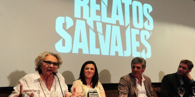 BUENOS AIRES, ARGENTINA - JANUARY 16: Actress Rita Cortese talks during a press conference after the Argentinian movie Relatos Salvajes (Wild Tales) was announced as a Foreign Language Film Award Nominee for the 87th Academy Awards Ceremony at K&S Films on January 16, 2014 in Buenos Aires, Argentina. The 87th Academy Awards Ceremony will be held on February 22 and the other nominees on the category are Ida (Poland), Leviathan (Russia), Tangerines (Estonia) and Timbuktu (Mauritania). (Photo by Alfredo Herms/LatinContent/Getty Images). 