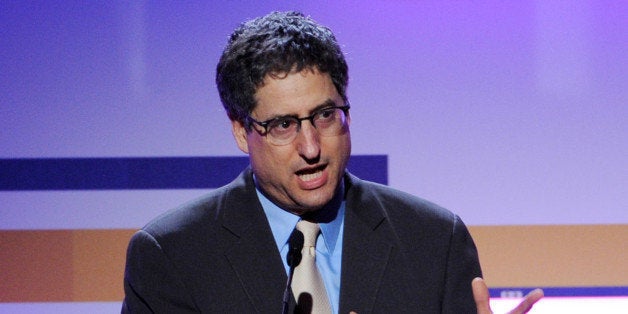 BEVERLY HILLS, CA - JUNE 12: Tom Rothman, Co-Chairman, CEO, Fox Filmed Entertainment speaks onstage at the 2012 Women In Film Crystal + Lucy Awards at the Beverly Hilton on June 12, 2012 in Beverly Hills, California. (Photo by Kevin Winter/Getty Images)