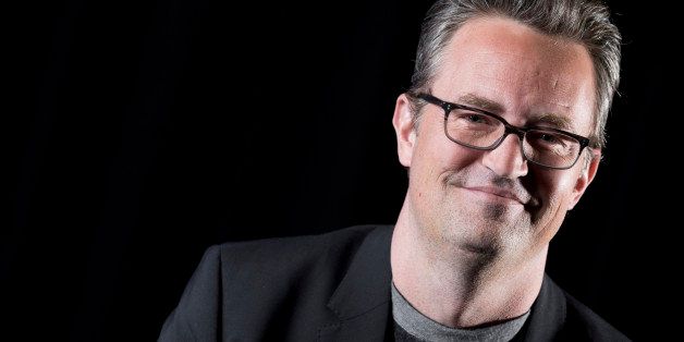 In this Tuesday, Feb. 17, 2015 photo, American actor Matthew Perry poses for a portrait in promotion of his role in the upcoming CBS network comedy series "The Odd Couple" in New York. The show premieres on Thursday, Feb. 19, 2015, on CBS. (Photo by Brian Ach/Invision/AP)