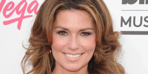 LAS VEGAS, NV - MAY 18: Singer Shania Twain arrives at the 2014 Billboard Music Awards at the MGM Grand Hotel and Casino on May 18, 2014 in Las Vegas, Nevada. (Photo by Jon Kopaloff/FilmMagic)