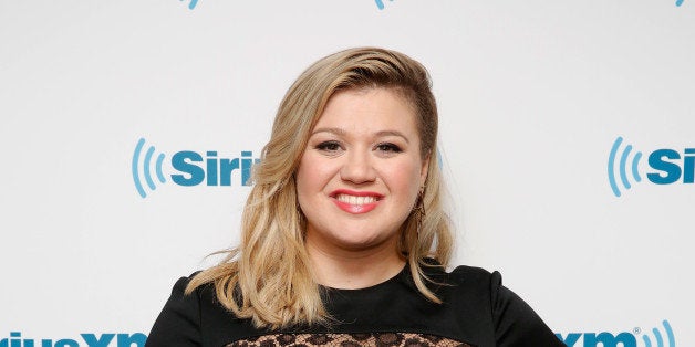 NEW YORK, NY - MARCH 03: Kelly Clarkson visits SiriusXM Studio on March 3, 2015 in New York City. (Photo by Robin Marchant/