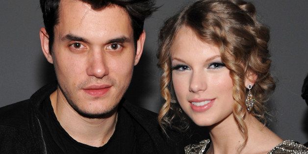 NEW YORK - DECEMBER 08: Musicians John Mayer (L) and Taylor Swift attend the launch of VEVO, the world's premiere destination for premium music video and entertainment at Skylight Studio on December 8, 2009 in New York City. (Photo by Dimitrios Kambouris/Getty Images for VEVO)