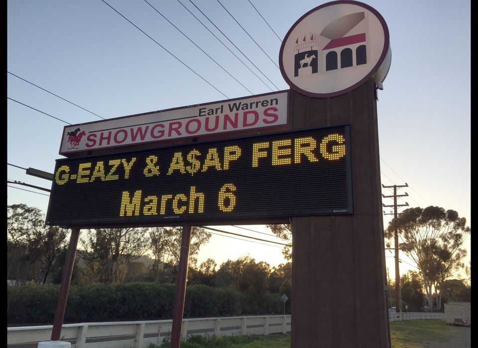 Sign for G-Eazy & A$AP Ferg Concert