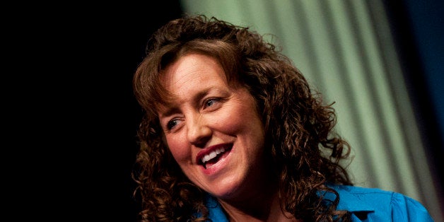 WASHINGTON, DC - FEBRUARY 10: Michelle Duggar speaks during a panel discussion before promoting the book 'A Love That Multipl