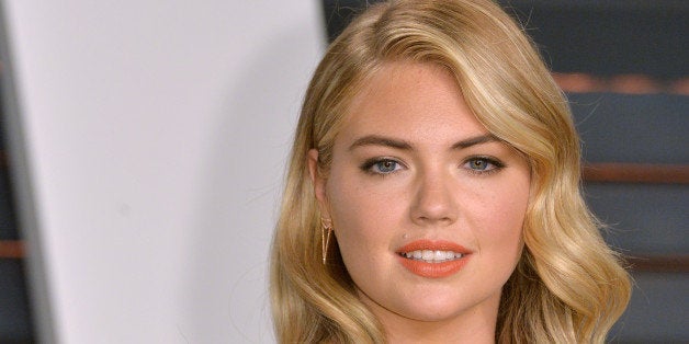 BEVERLY HILLS, CA - FEBRUARY 22: Kate Upton arrives at the 2015 Vanity Fair Oscar Party Hosted By Graydon Carter at Wallis A