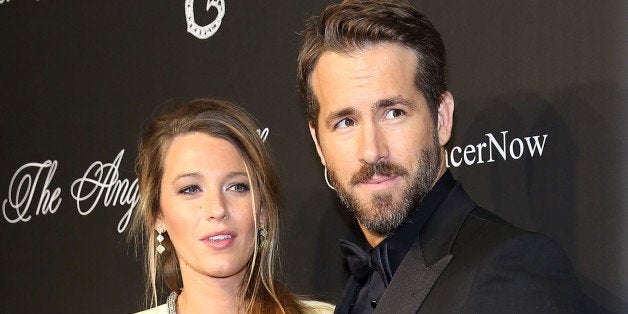 NEW YORK, NY - OCTOBER 20: Actors Blake Lively and Ryan Reynolds attend Angel Ball 2014 at Cipriani Wall Street on October 2