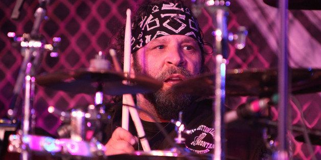 SAYREVILLE, NJ - MAY 17: A.J. Pero performs at the Twisted Sister 30th Anniversary Stay Hungry Tour at Starland Ballroom on May 17, 2014 in Sayreville, New Jersey. (Photo by Mark Weiss/Getty Images)