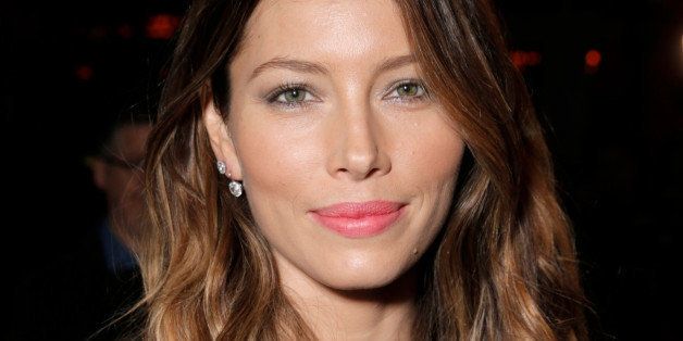 Jessica Biel arrives at the Los Angeles premiere of "The Truth About Emanuel" at ArcLight Hollywood on Wednesday, Dec. 4, 2013. (Photo by Todd Williamson/Invision/AP)