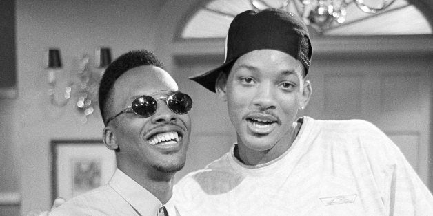 THE FRESH PRINCE OF BEL-AIR -- 'Bang the Drum Ashley' Episode 2 -- Air Date 09/17/1990 -- Pictured: (l-r) Jeffrey A. Townes as Jazz, Will Smith as William 'Will' Smith -- Photo by: Alice S. Hall/NBCU Photo Bank