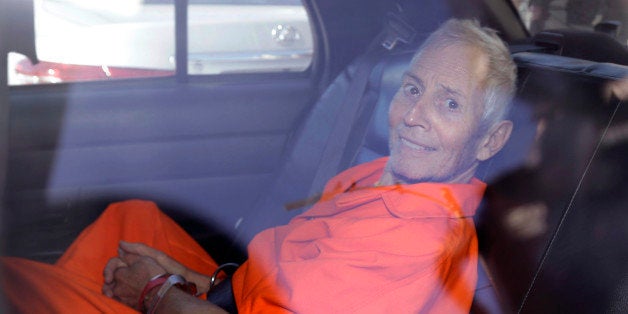Robert Durst is transported from Orleans Parish Criminal District Court to the Orleans Parish Prison after his arraignment in