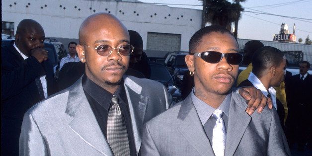 LOS ANGELES - MARCH 26: R&B duo K-Ci & JoJo attend the 13th Annual Soul Train Music Awards on March 26, 1999 at the Shrine Auditorium in Los Angeles, California. (Photo by Ron Galella, Ltd./WireImage)