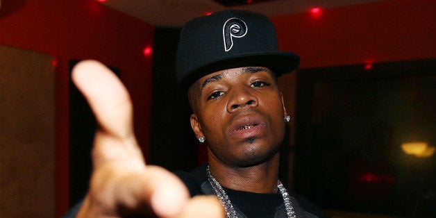 NEW YORK, NY - OCTOBER 31: Plies attends Moe's Recording Studio on October 24, 2013 in New York City. (Photo by Shareif Ziy