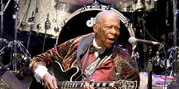 SAN ANTONIO, TX - MAY 22: BB King performs in concert at the Majestic Theater on May 22, 2014 in San Antonio, Texas. (Photo by Gary Miller/Getty Images)
