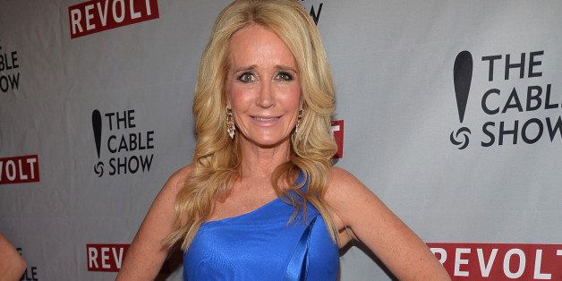 LOS ANGELES, CA - APRIL 30: TV personality Kim Richards attends REVOLT and The National Cable and Telecommunications Association's Celebration of Cable at Belasco Theatre on April 30, 2014 in Los Angeles, California. (Photo by Alberto E. Rodriguez/Getty Images)
