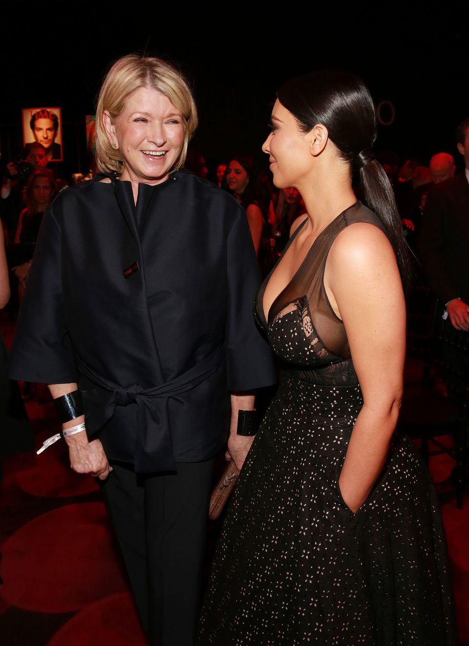 Martha Stewart and Kim Kardashian