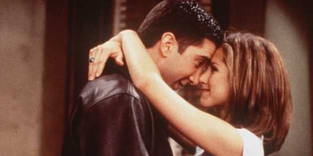 Friends - It's their Baby, Ross and Rachel in the hospital on Make a GIF