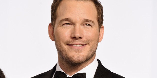 HOLLYWOOD, CA - FEBRUARY 22: Actor Chris Pratt poses in the press room during the 87th Annual Academy Awards at Loews Hollywood Hotel on February 22, 2015 in Hollywood, California. (Photo by Jason Merritt/Getty Images)