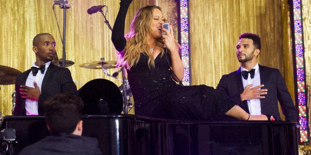 Mariah Carey performs on NBC's "Today" show on Friday, May 16, 2014 in New York. (Photo by Charles Sykes/Invision/AP)