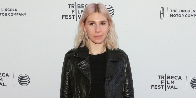 NEW YORK, NY - APRIL 16: Actress Zosia Mamet attends the world premiere of 'Bleeding Heart' during the 2015 Tribeca Film Fes